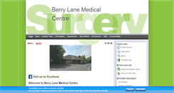 Desktop Screenshot of berrylanemedicalcentre.co.uk